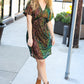 A Night To Remember Black Effervescence Sequin V Neck Dress