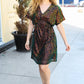 A Night To Remember Black Effervescence Sequin V Neck Dress